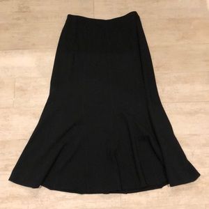 Eileen Fisher Ankle length black skirt